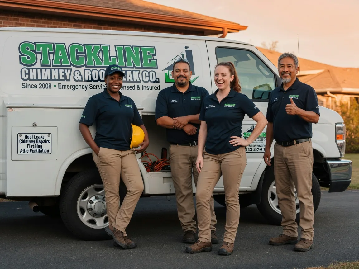 Chimney flashing repair company in Gonzales, LA